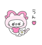 ずきんにゃん（個別スタンプ：3）