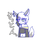 ✝死神ケモノのハーツくん✝（個別スタンプ：2）