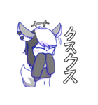 ✝死神ケモノのハーツくん✝（個別スタンプ：5）