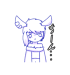 ✝死神ケモノのハーツくん✝（個別スタンプ：9）