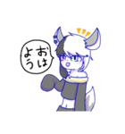 ✝死神ケモノのハーツくん✝（個別スタンプ：13）