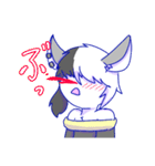 ✝死神ケモノのハーツくん✝（個別スタンプ：15）