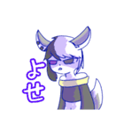 ✝死神ケモノのハーツくん✝（個別スタンプ：21）