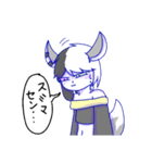 ✝死神ケモノのハーツくん✝（個別スタンプ：24）