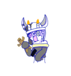 ✝死神ケモノのハーツくん✝（個別スタンプ：29）