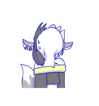 ✝死神ケモノのハーツくん✝（個別スタンプ：32）
