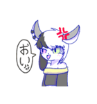 ✝死神ケモノのハーツくん✝（個別スタンプ：37）