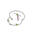 なんだかゆるいアヒル（個別スタンプ：4）