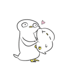 なんだかゆるいアヒル（個別スタンプ：7）
