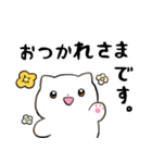 丁寧なネコちゃん（個別スタンプ：6）