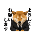 敬語で働く柴犬 / 仕事・日常会話（個別スタンプ：17）