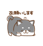 毎日使えるスタンプ★かまってチビ柴33（個別スタンプ：19）