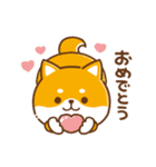 毎日使えるスタンプ★かまってチビ柴33（個別スタンプ：21）