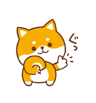 毎日使えるスタンプ★かまってチビ柴33（個別スタンプ：33）