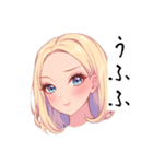 つよカワ女子のささやき（個別スタンプ：19）