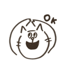 白いねこのすけ（個別スタンプ：2）