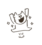 白いねこのすけ（個別スタンプ：19）