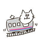 白いねこのすけ（個別スタンプ：22）