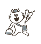 白いねこのすけ（個別スタンプ：29）