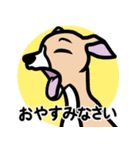 【フォーン2】1年中使える♡パピーイタグレ（個別スタンプ：4）