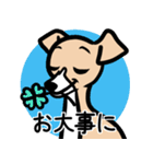 【フォーン2】1年中使える♡パピーイタグレ（個別スタンプ：23）