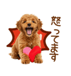 敬語で伝える♡トイプードル（個別スタンプ：31）
