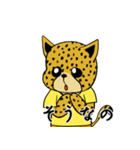 退屈なチータさん（個別スタンプ：18）