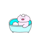 へいぼんなぶたさん（個別スタンプ：3）
