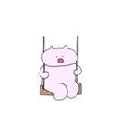 へいぼんなぶたさん（個別スタンプ：24）