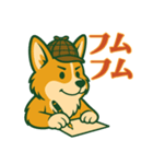 帽子好きのコーギー（個別スタンプ：14）