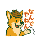 帽子好きのコーギー（個別スタンプ：16）
