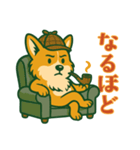 帽子好きのコーギー（個別スタンプ：19）