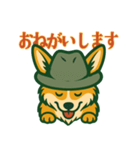 帽子好きのコーギー（個別スタンプ：25）