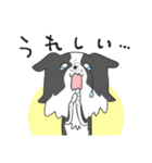 感謝を伝えたいボーダーコリー（個別スタンプ：15）