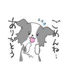 感謝を伝えたいボーダーコリー（個別スタンプ：16）