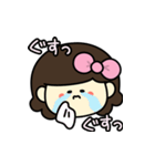 あのりぼんの子【毎日使える】（個別スタンプ：19）