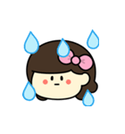 あのりぼんの子【毎日使える】（個別スタンプ：21）