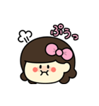 あのりぼんの子【毎日使える】（個別スタンプ：24）