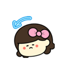 あのりぼんの子【毎日使える】（個別スタンプ：26）