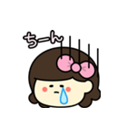 あのりぼんの子【毎日使える】（個別スタンプ：33）