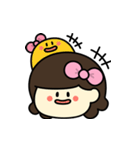 あのりぼんの子【毎日使える】（個別スタンプ：38）