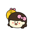 あのりぼんの子【毎日使える】（個別スタンプ：40）