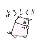 ふとってるぶた（個別スタンプ：11）