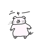 ふとってるぶた（個別スタンプ：34）