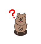 ゆる〜いクアッカワラビー（個別スタンプ：5）