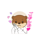 かかかカワウソ（個別スタンプ：3）