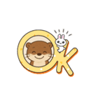 かかかカワウソ（個別スタンプ：6）