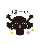 黒トイプードル_ハッピーな日々（個別スタンプ：9）