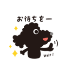 黒トイプードル_ハッピーな日々（個別スタンプ：31）