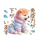 ずっと使える♥ふんわり柴犬の敬語（個別スタンプ：16）